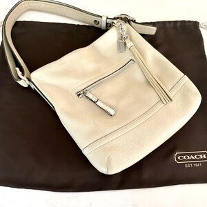 Vintage Coach Legacy shoulder Hobo Bag & matching wallet